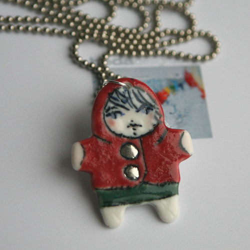 ORYN ...do kabátku a ven! (porcelán) — foto 4