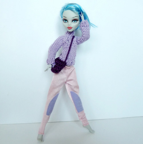 Lila komplet pro Monster High — foto 3