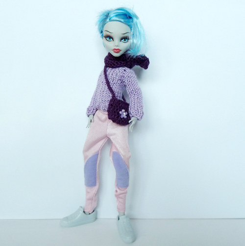 Bekovka a šála pro MONSTER HIGH — foto 2