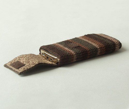 Obal na mobil - Hřebíčkový — foto 2