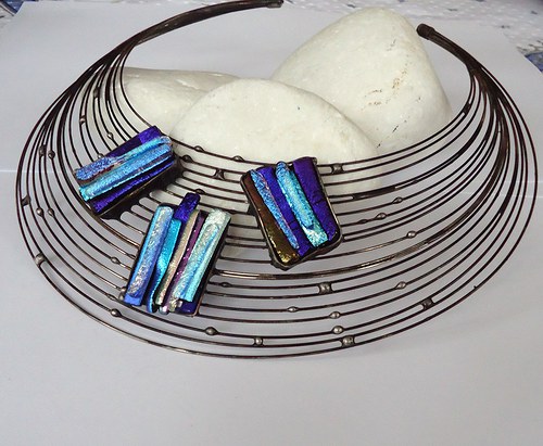 AGÁTA náhrdelník (sklo) — foto 3