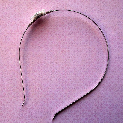 Rosněnka Romantická - Swarovski...čelenka... — foto 6