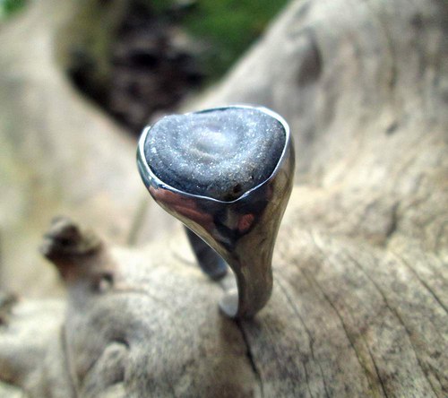 Cinovy prsten s Chalcedonovou Ruzi — foto 4