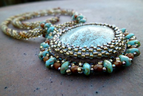 Antique turquoise - náhrdelník — foto 2