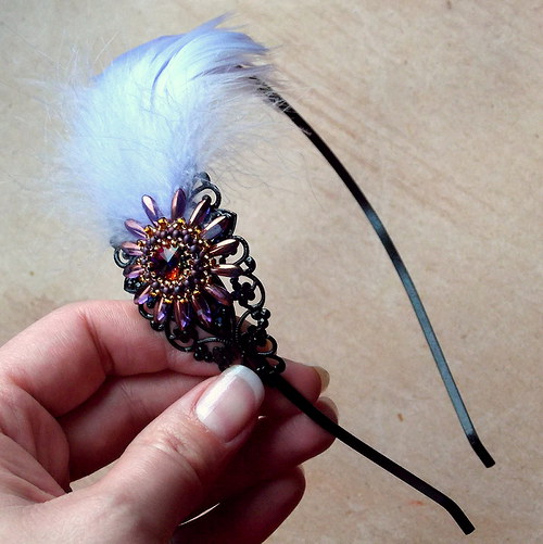 Mystic Lady - Swarovski - čelenka... — foto 3