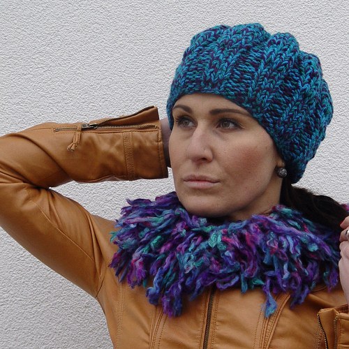 Čepice - baret - hučka ŘÍKALI NÁM, ŽE NELADÍ :-) — foto 2
