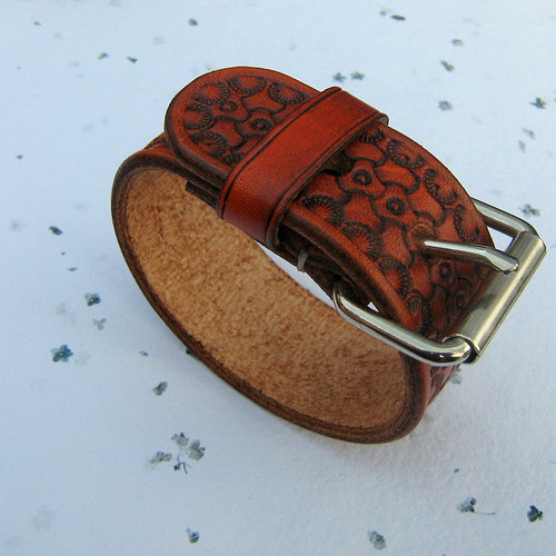 Náramek Biker Boy II 30 - saddle tan — foto 3