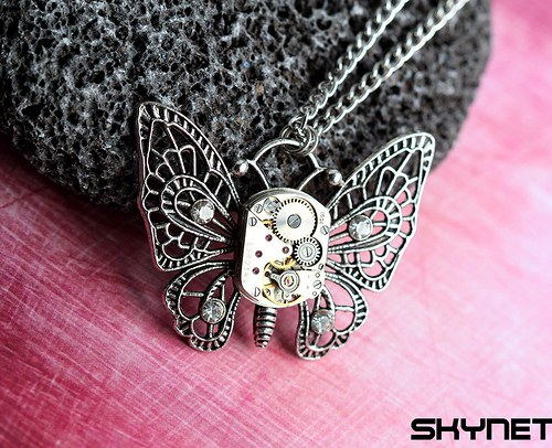 Steampunkový motýl — foto 3