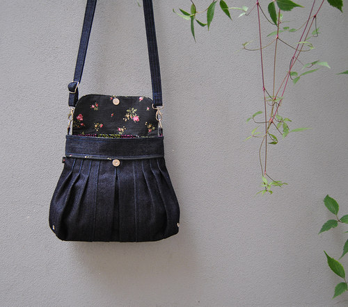Kabelka -unikko- denim — foto 2
