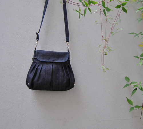 Kabelka -unikko- denim — foto 3