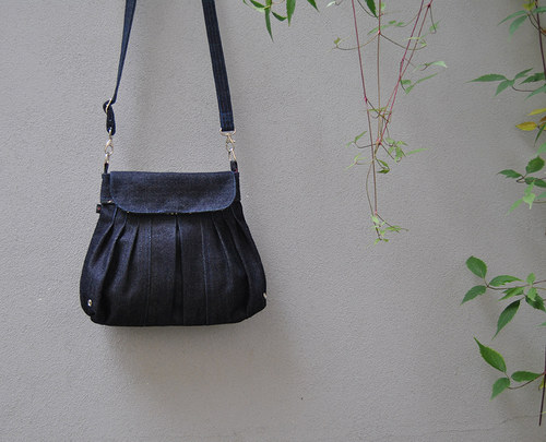 Kabelka -unikko- denim — foto 6