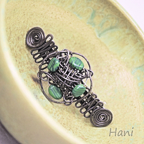 Tajemný amulet - spona 7 cm — foto 3