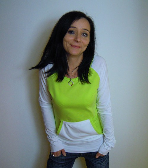Limetka-bílá s klokankou S — foto 2