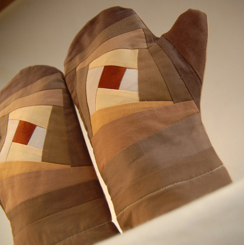 Chňapky patchwork, pár kávové víry ... — foto 3