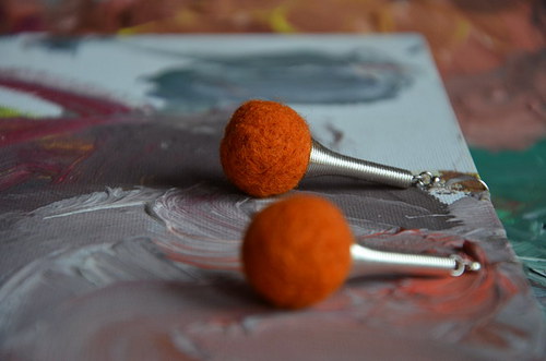 Oranžové plstěnky — foto 3