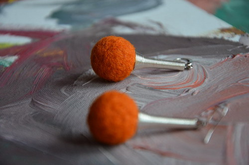 Oranžové plstěnky — foto 4