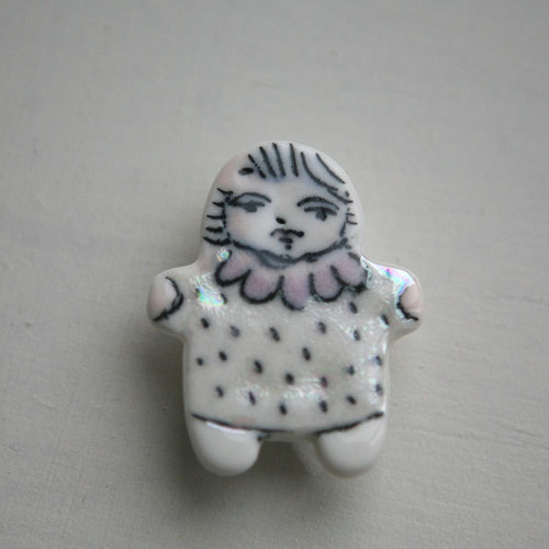 Ono Hedvábínka (porcelán.brož) — foto 2