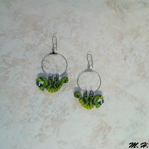 Zavěšení chameleoni - oboustranní — foto 2