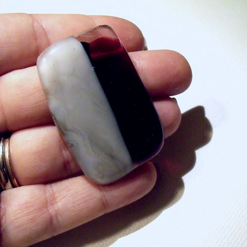 Skleněný kabošon — foto 2