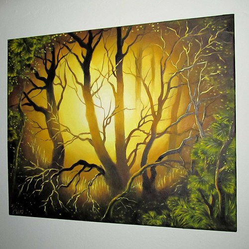 Šerosvit - olejomalba 40 x 50 cm — foto 2