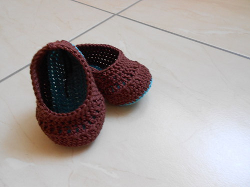 Háčkované papučky — foto 3