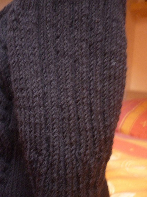 Pletený kabátek — foto 3