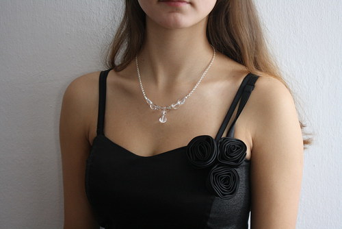 Mrazivá vášeň - náhrdelník+náušnice VÝPRODEJ — foto 2