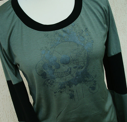 Silver skull - triko — foto 5