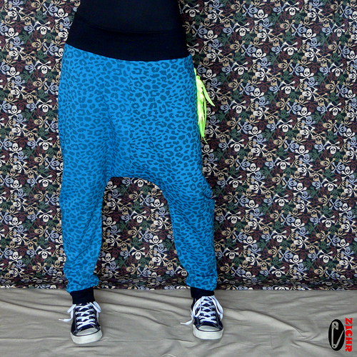 Modré leopardí poseroutky (vel. L) — foto 2