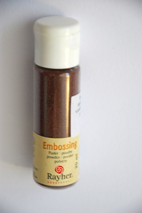 Embosovací prášek MĚDĚNÝ — foto 4