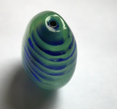 Vodní květ - vinutá perle — foto 3