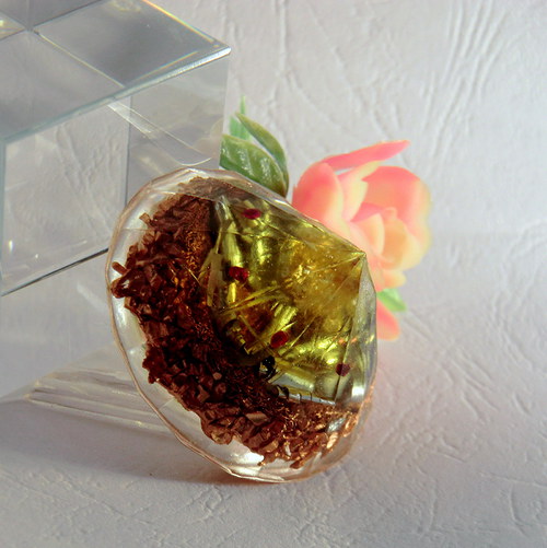 Orgonit 3 *DIAMANT* Citrín* Jin/Jang — foto 3