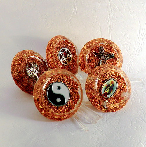 Orgonit 3 *DIAMANT* Citrín* Jin/Jang — foto 6