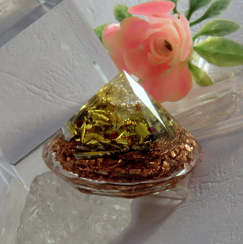 Orgonit 5 *DIAMANT* Citrín* Madonka — foto 5