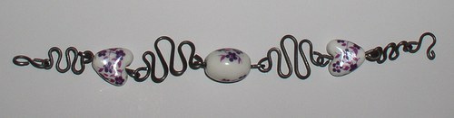 Fialový s vlnkami — foto 3