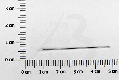 NIT252, NIT 4cm STRIEBORNÝ /50ks — foto 2
