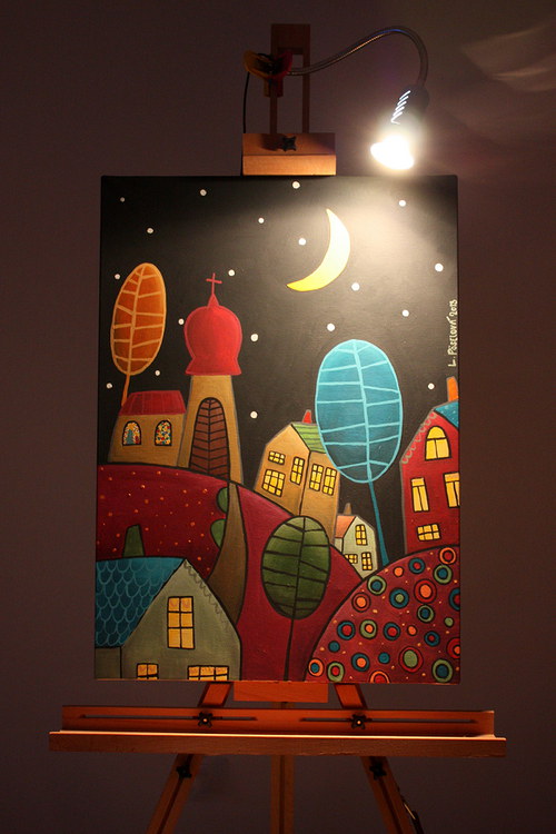 Hvězdné nebe, 70x50 cm — foto 3