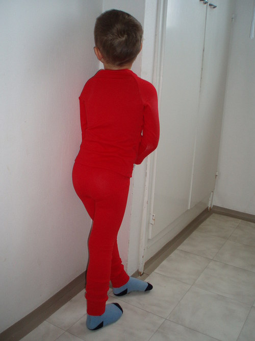 Bavlněný komplet - legíny, tričko — foto 2