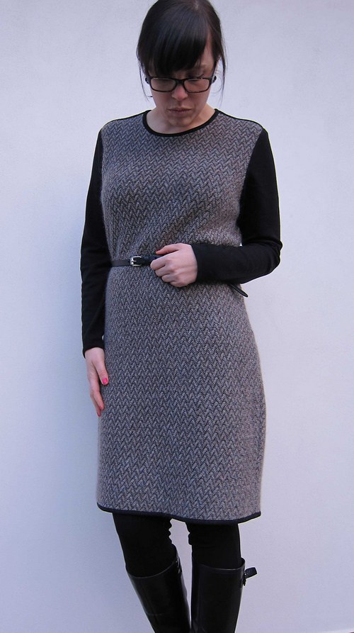 Pletené šaty — foto 5