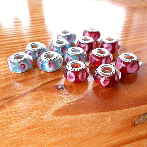Lampwork 14mm - 1ks - Červená — foto 2