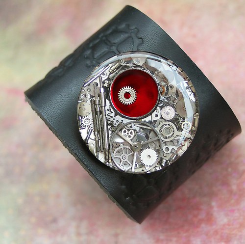 Steampunkový náramek (vel.S) — foto 2