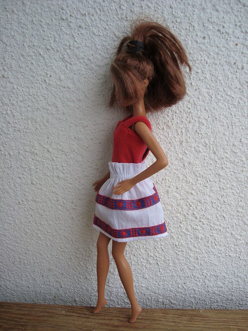 Body/plavky se sukní. — foto 3