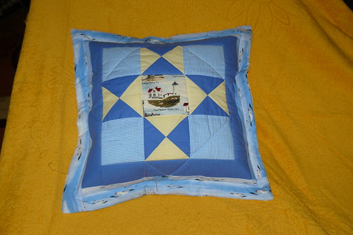 Patchwork potah na polštář — foto 2