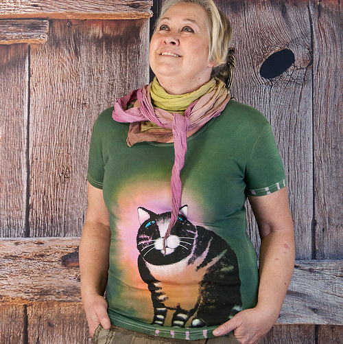 Tričko-"kocour" vel.XL — foto 2