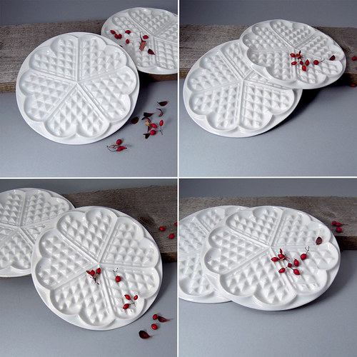 Vafle z porcelánu — foto 6