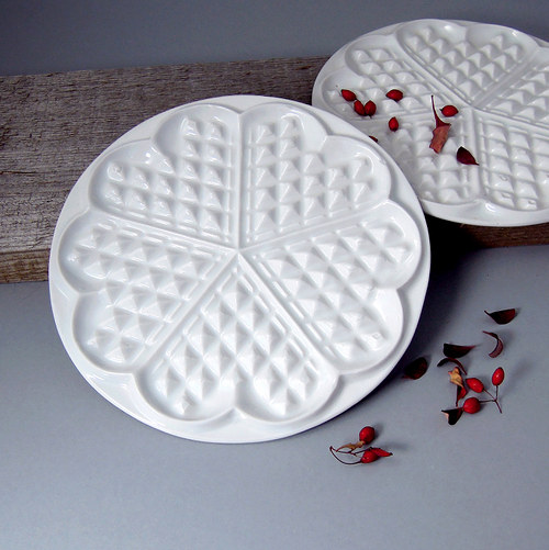 Vafle z porcelánu — foto 4