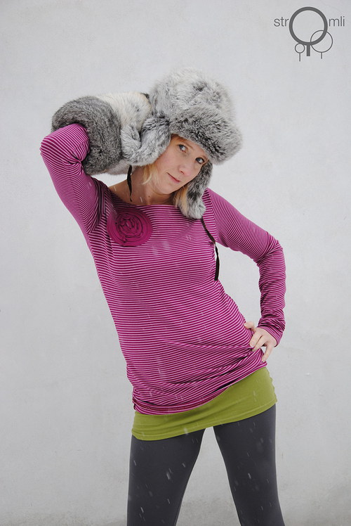 Lila pruhované s aplikací, pro Silvik77 — foto 4