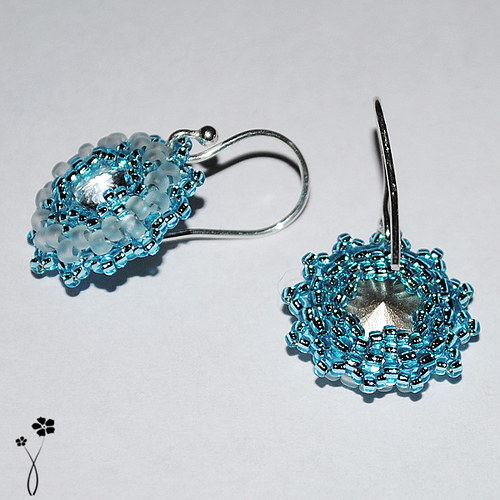 MALÁ MOŘSKÁ VÍLA - náušnice Swarovski — foto 4