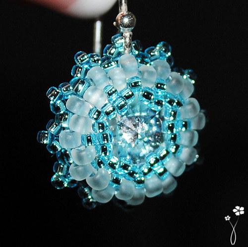 MALÁ MOŘSKÁ VÍLA - náušnice Swarovski — foto 5