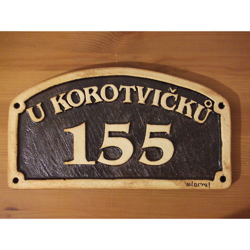 Domovní číslo - formát "velká Garage" — foto 2